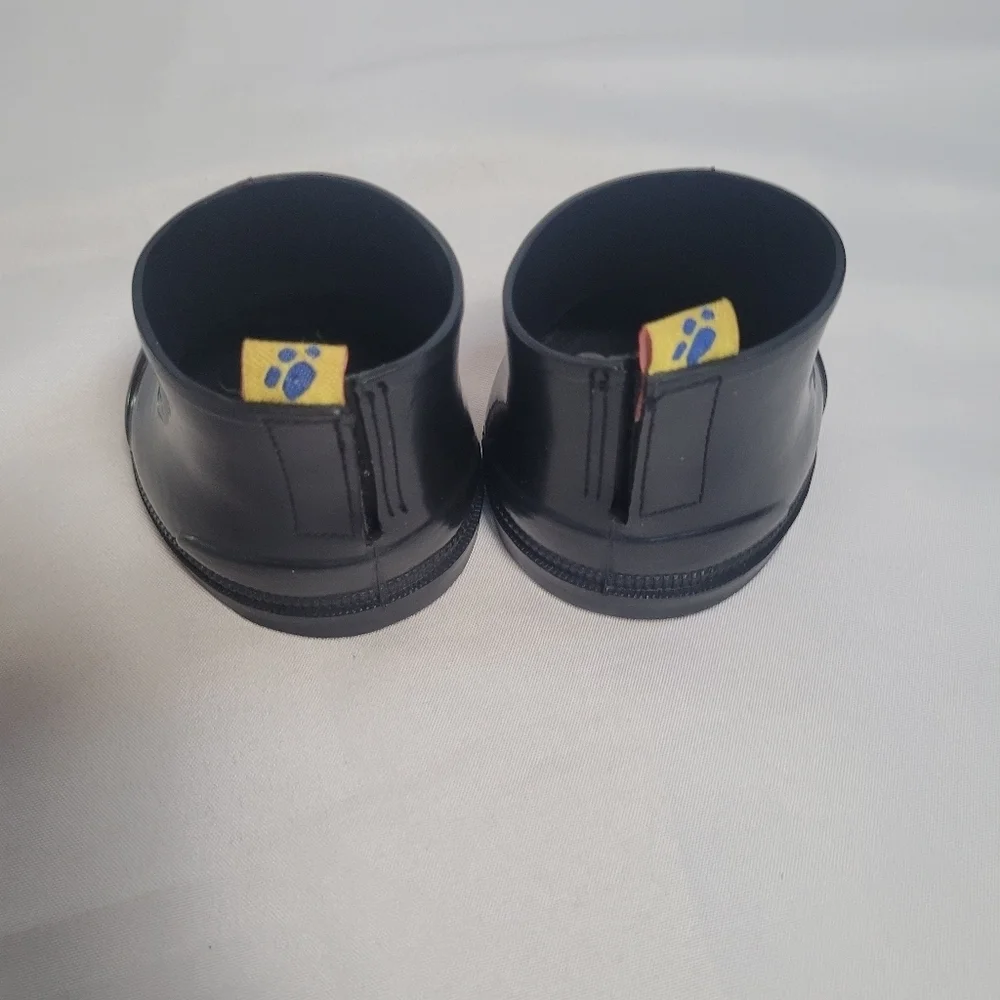 Build A Bear BAB Black Boots & Shorts